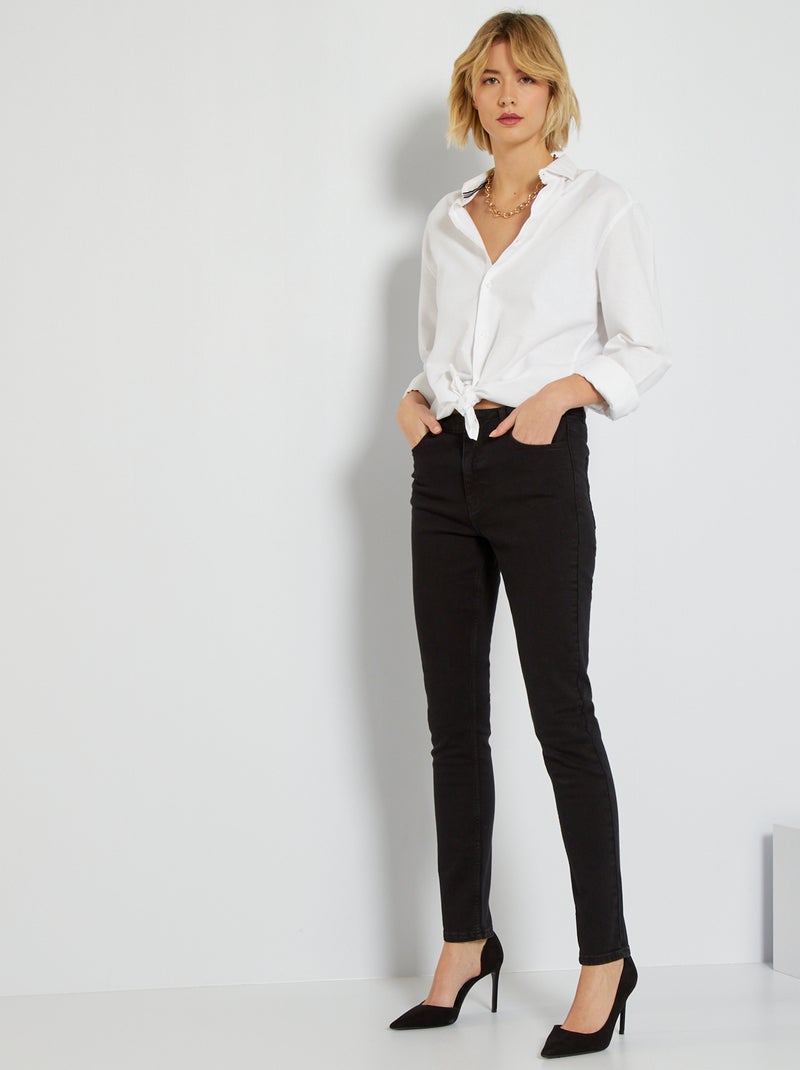 Vaquero slim L34 NEGRO - Kiabi
