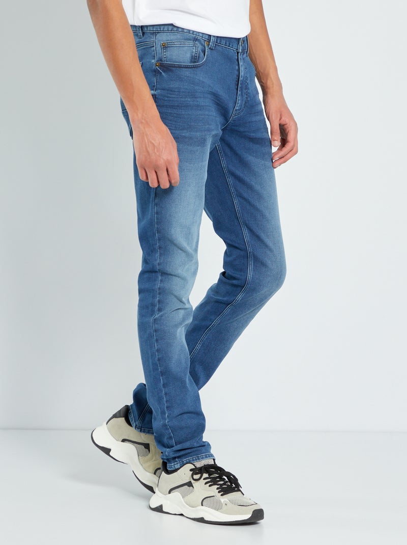Vaquero slim L36 +1,90 m AZUL - Kiabi