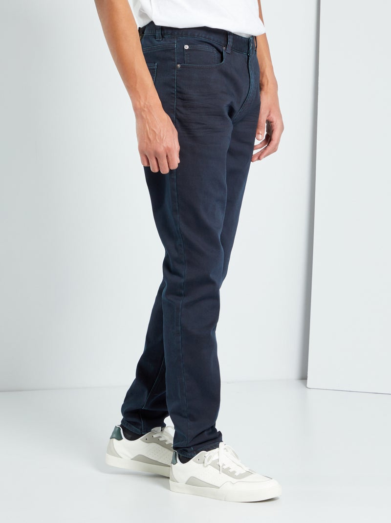 Vaquero slim L38 +1,95 m azul negro - Kiabi