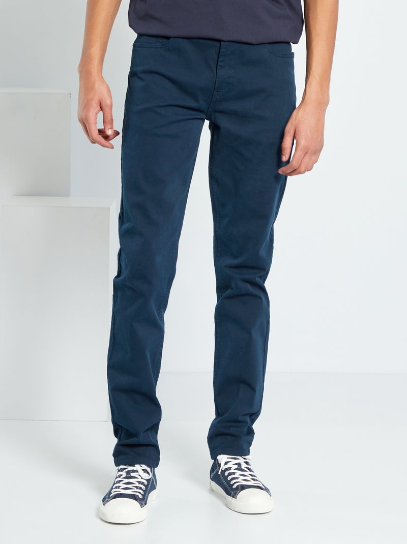 Vaquero slim L38 +1,95 m AZUL - Kiabi