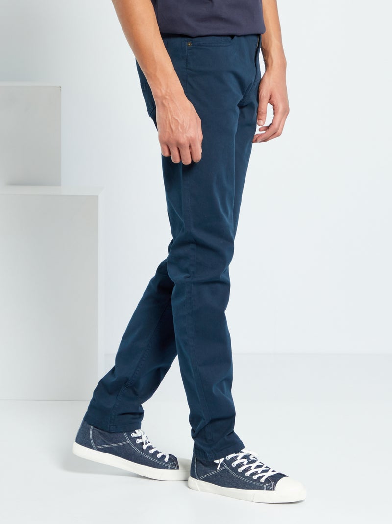 Vaquero slim L38 +1,95 m AZUL - Kiabi