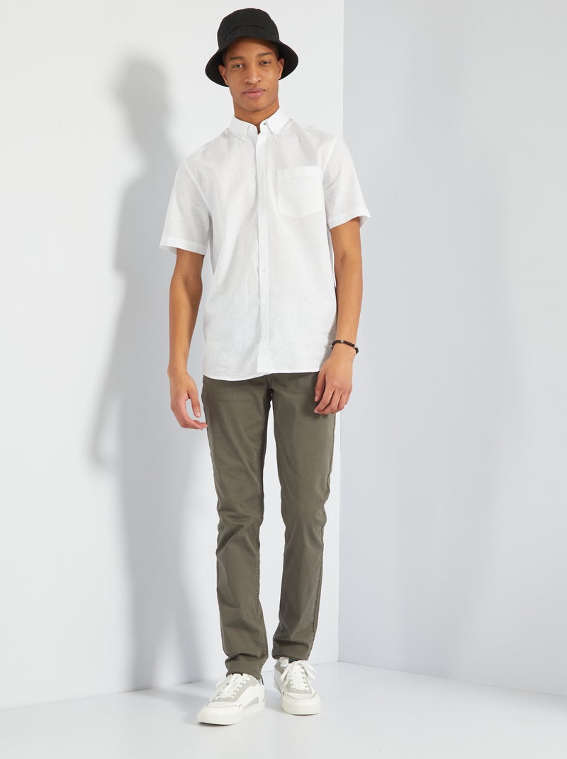 Vaquero slim L38 +1,95 m KAKI - Kiabi