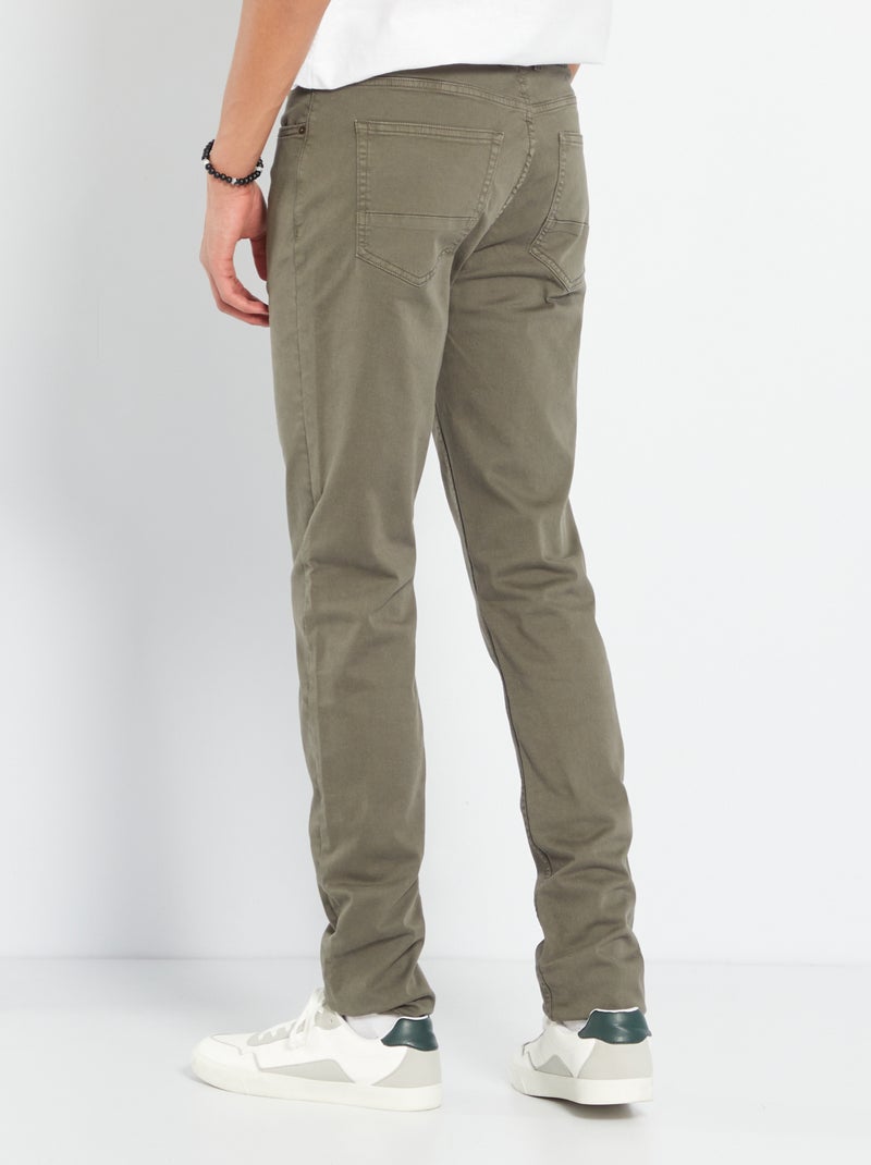 Vaquero slim L38 +1,95 m KAKI - Kiabi