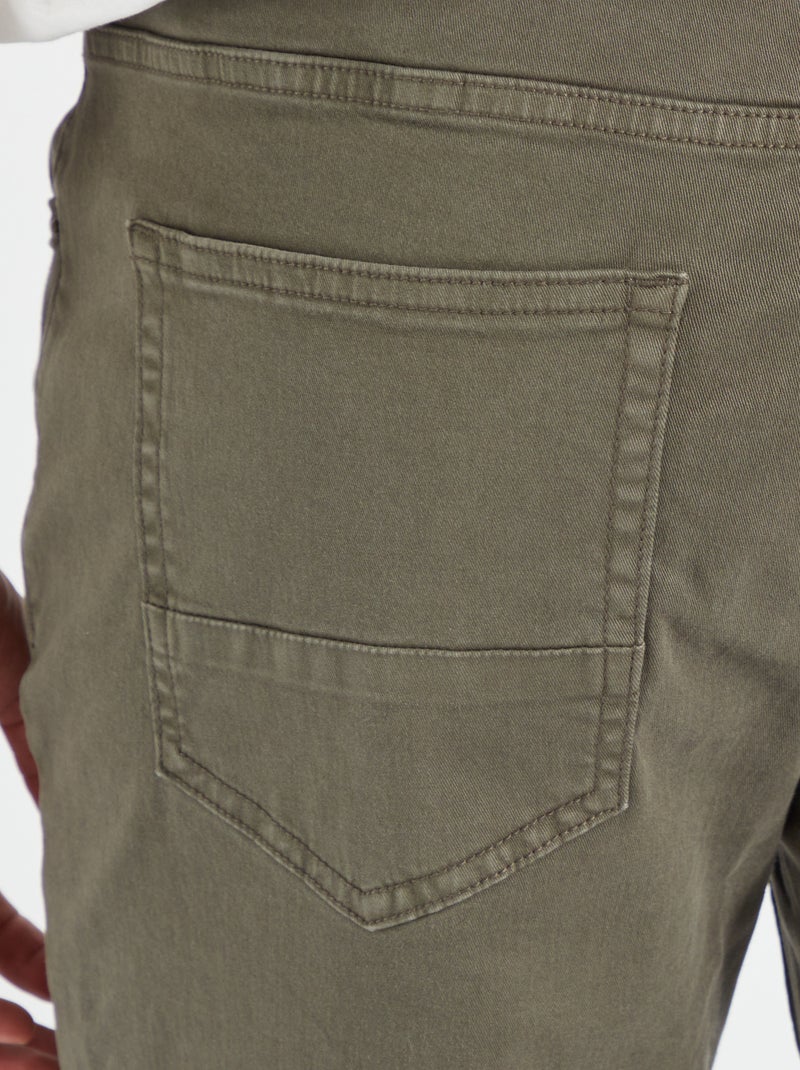 Vaquero slim L38 +1,95 m KAKI - Kiabi