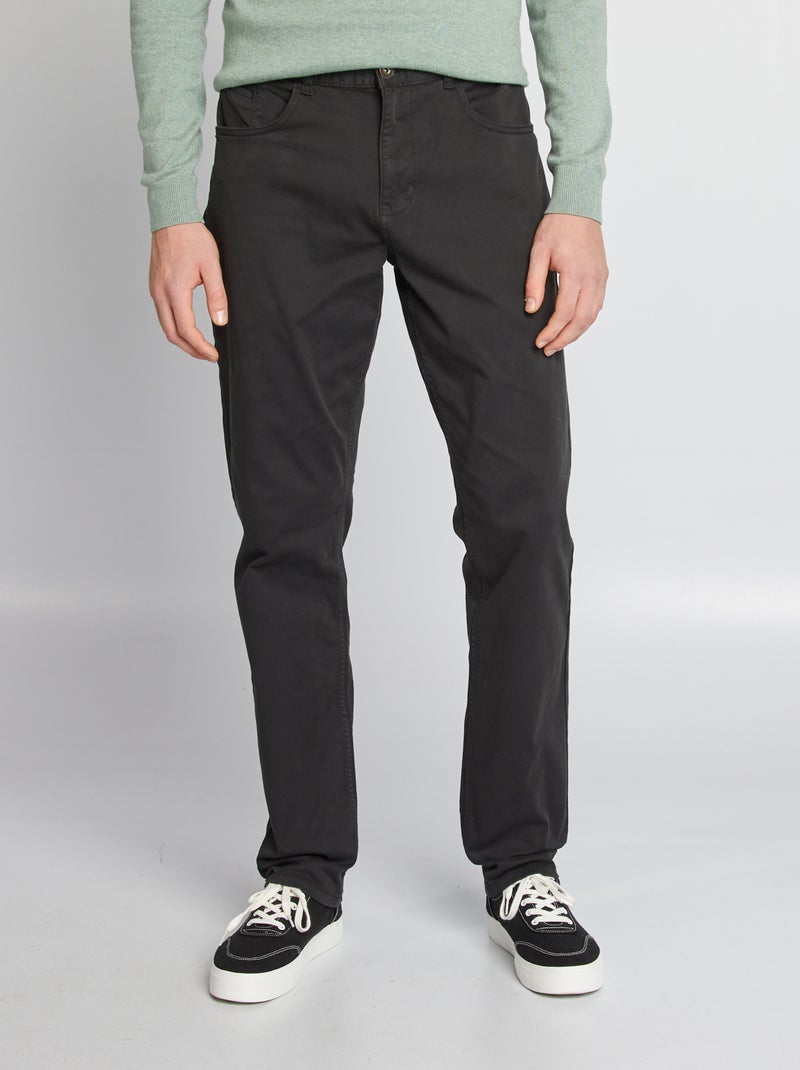 Vaquero slim L38 +1,95 m Negro - Kiabi