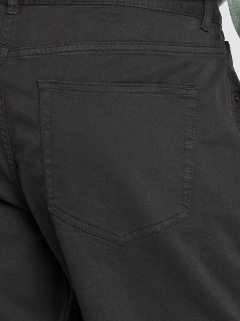 Vaquero slim L38 +1,95 m Negro - Kiabi