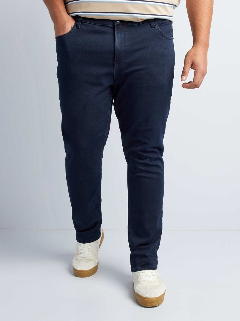 Vaquero slim stretch - L32 azul negro - Kiabi