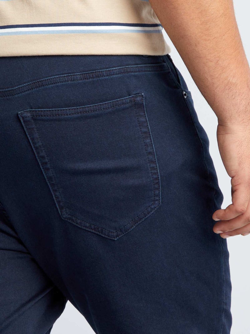 Vaquero slim stretch - L32 azul negro - Kiabi