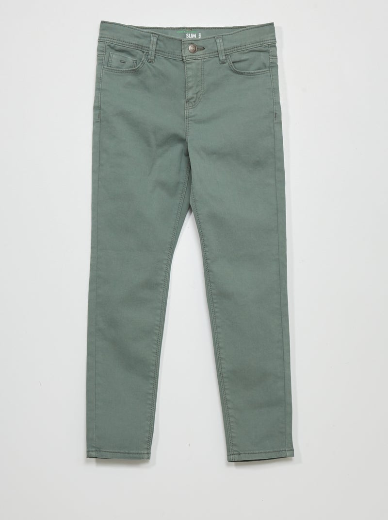 Vaquero slim VERDE - Kiabi