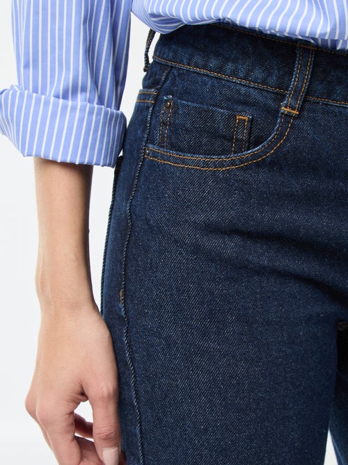 Vaquero straight regular fit de algodón - L28 - Kiabi Vaquero straight regular fit de algodón - L28 - Kiabi