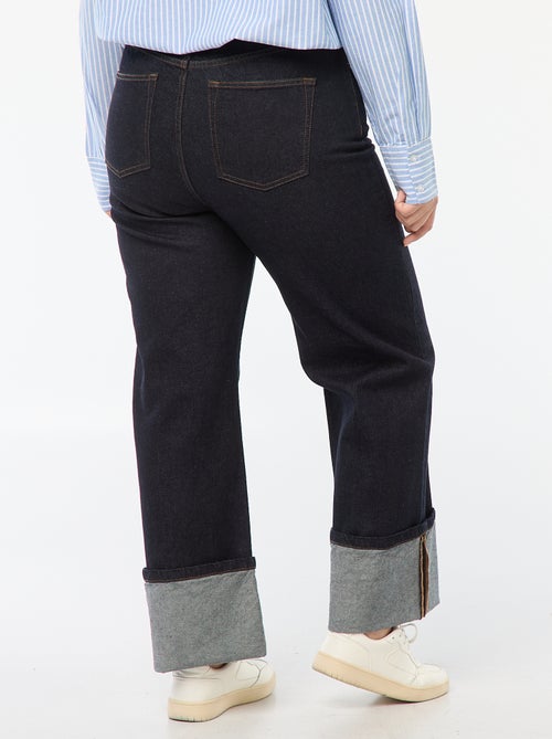 Vaquero straight turn up - Kiabi