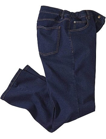Vaquero stretch de denim con cinturilla elástica