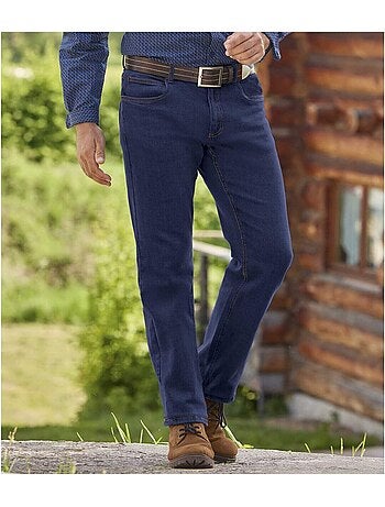 Vaquero stretch de denim con cinturilla elástica