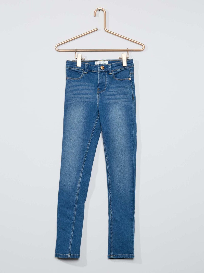 Vaquero super skinny - Corte más ajustado AZUL - Kiabi