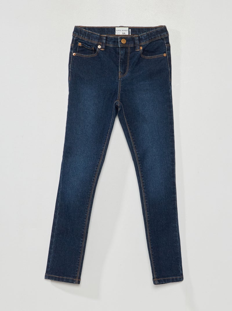Vaquero super skinny - Corte más ajustado AZUL - Kiabi