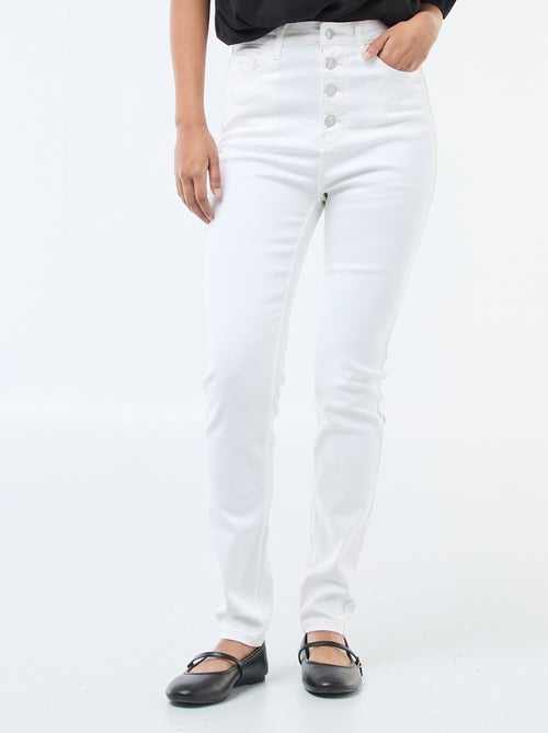 Vaquero super skinny de talle muy alto - L32 - Kiabi