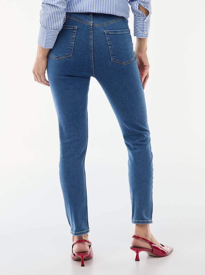 Vaquero super skinny de talle muy alto - L34 Azul - Kiabi