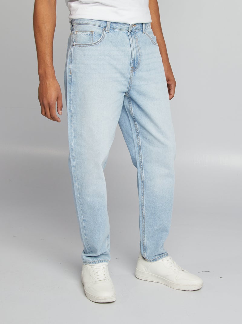 Vaquero tapered slim ahusado 5 bolsillos - AZUL - Hombre - 25.00€ - Kiabi