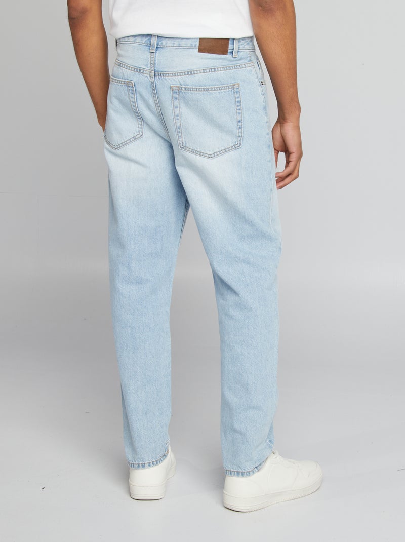 Vaquero tapered slim ahusado 5 bolsillos - AZUL - Hombre - 25.00€ - Kiabi