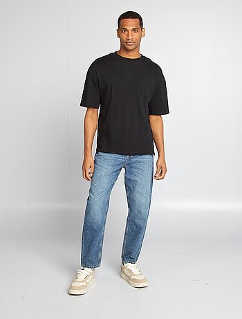 Vaquero tapered slim ahusado 5 bolsillos