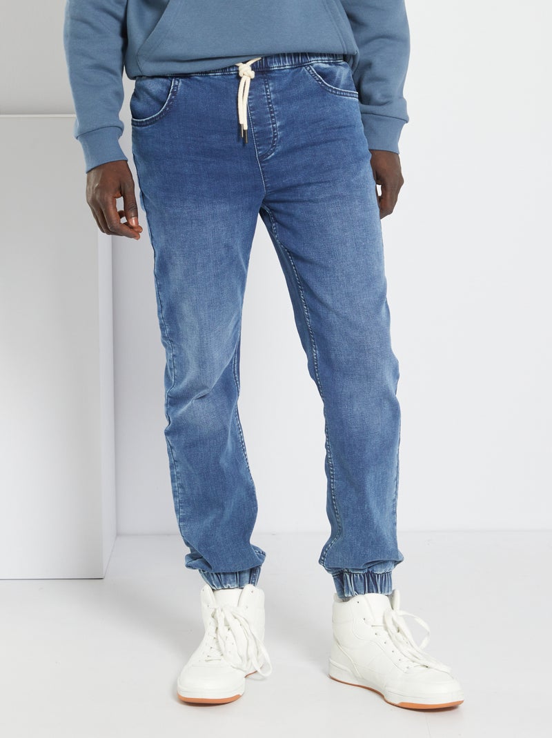 Vaquero tipo 'jogger' AZUL - Kiabi