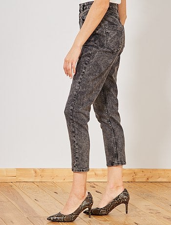 Vaquero tobillero mom abotonado - Kiabi