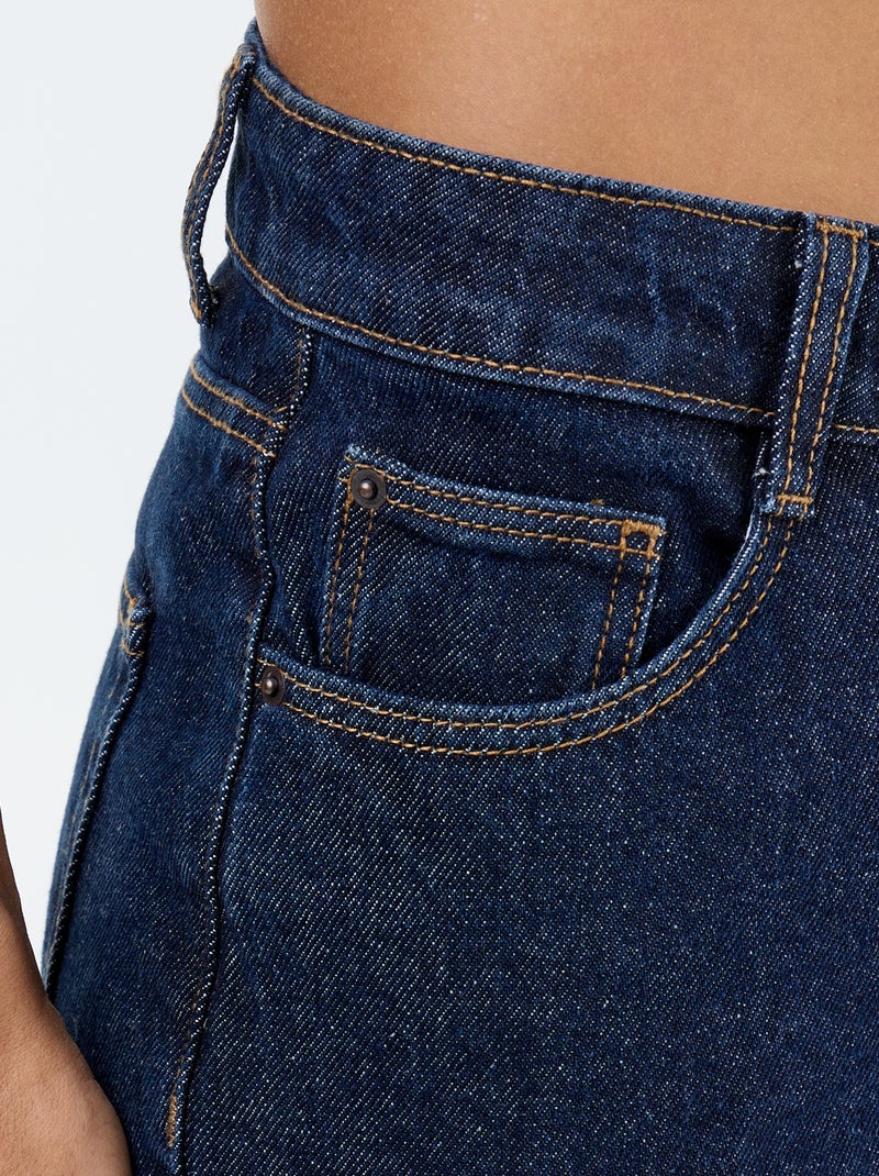 Vaquero wide leg - 30 L Azul - Kiabi