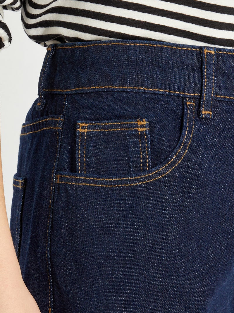 Vaquero wide leg - 32 L AZUL - Kiabi