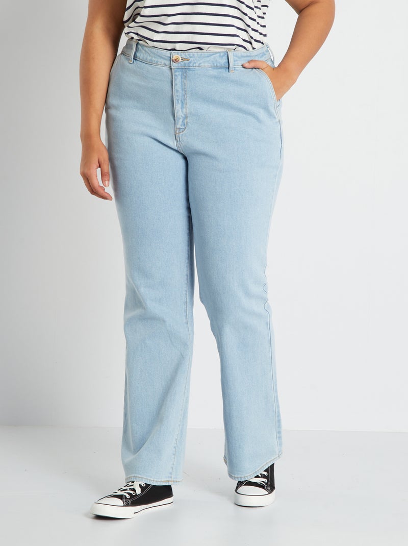Vaquero wide leg - 32 L Azul - Kiabi