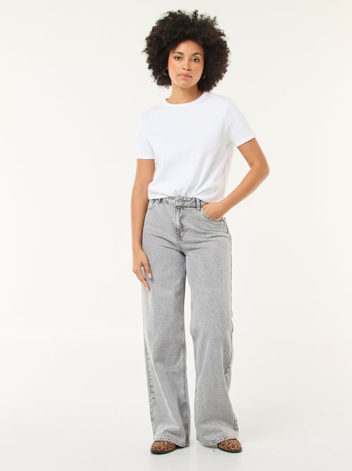 Vaquero wide leg - 32 L - Kiabi