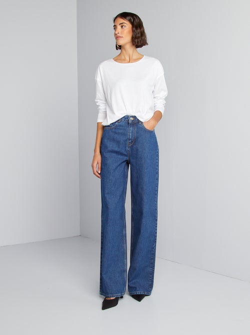 Vaquero wide leg - 34L - Kiabi
