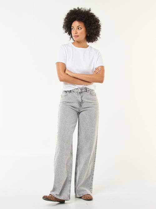 Vaquero wide leg - 34L - Kiabi