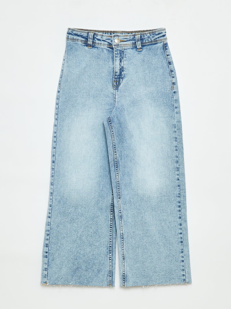 Vaquero wide leg - Corte más cómodo Azul - Kiabi