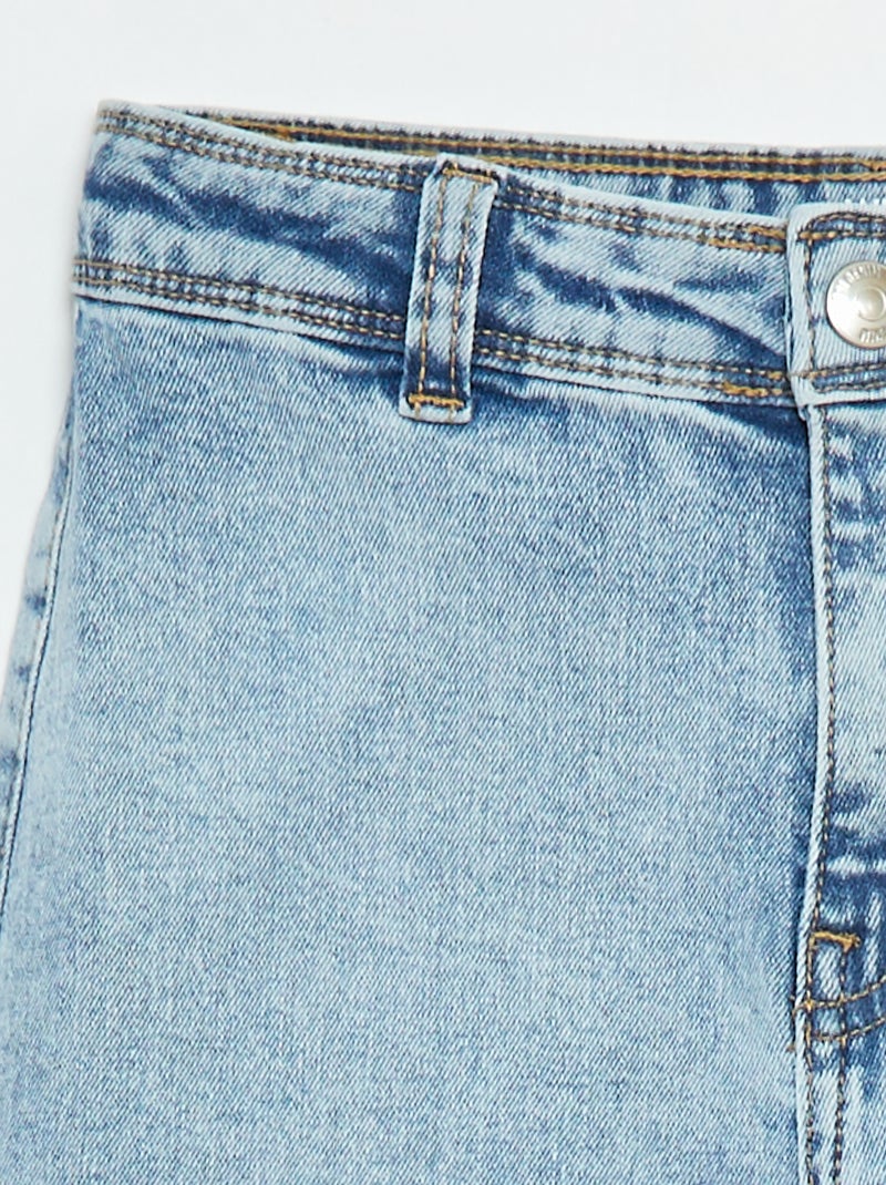 Vaquero wide leg - Corte más cómodo Azul - Kiabi