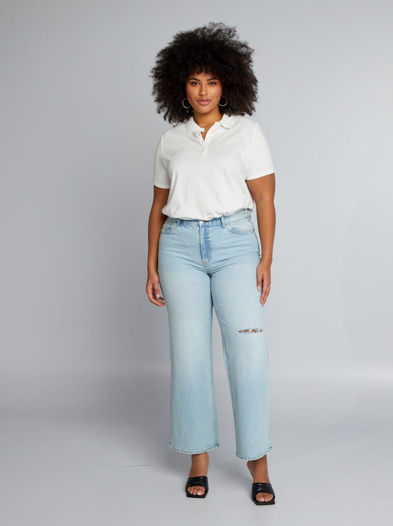 Vaquero wide leg AZUL - Kiabi