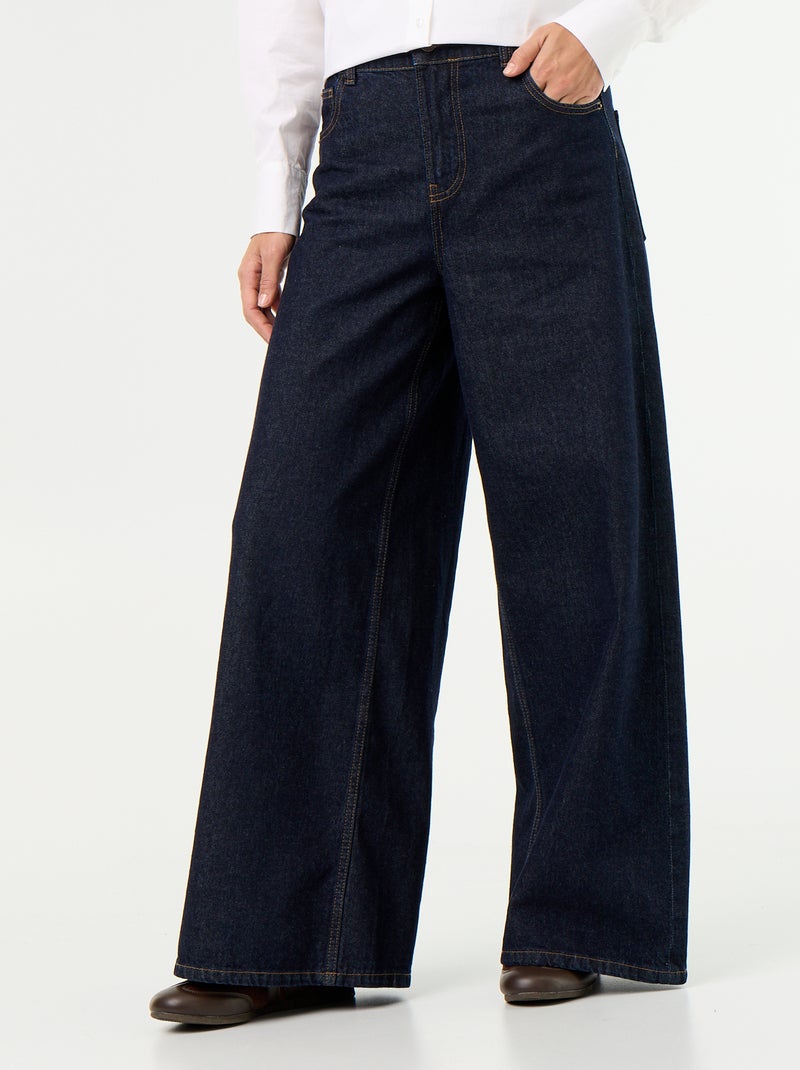 Vaquero wide leg Azul - Kiabi