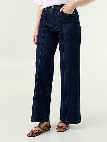 Vaquero wide leg / corte ancho