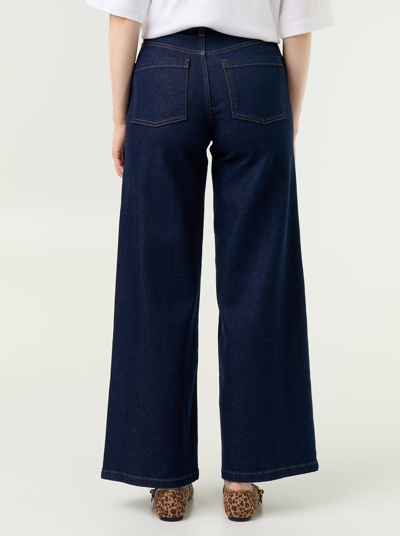 Vaquero wide leg / corte ancho Azul - Kiabi