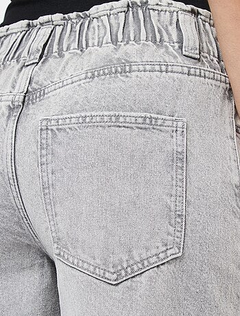 Vaquero wide leg de algodón