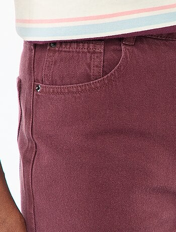 Vaquero wide leg de tiro alto