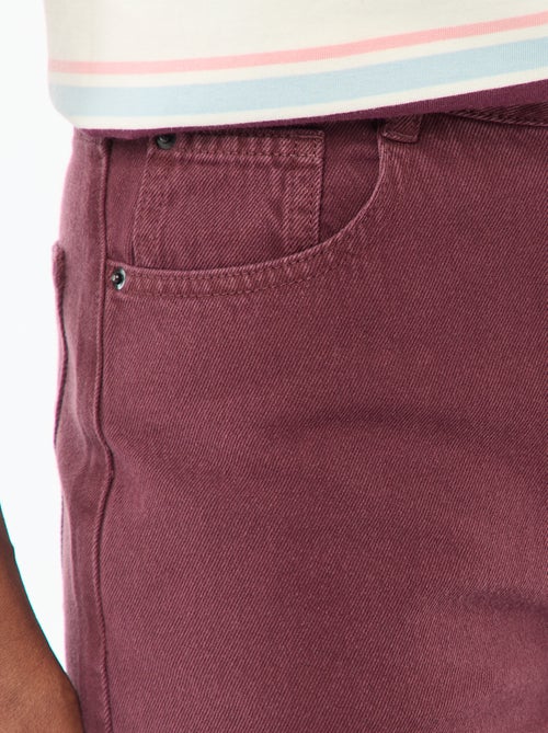 Vaquero wide leg de tiro alto - Kiabi