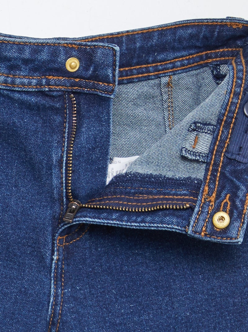 Vaquero wide leg tobillero AZUL - Kiabi