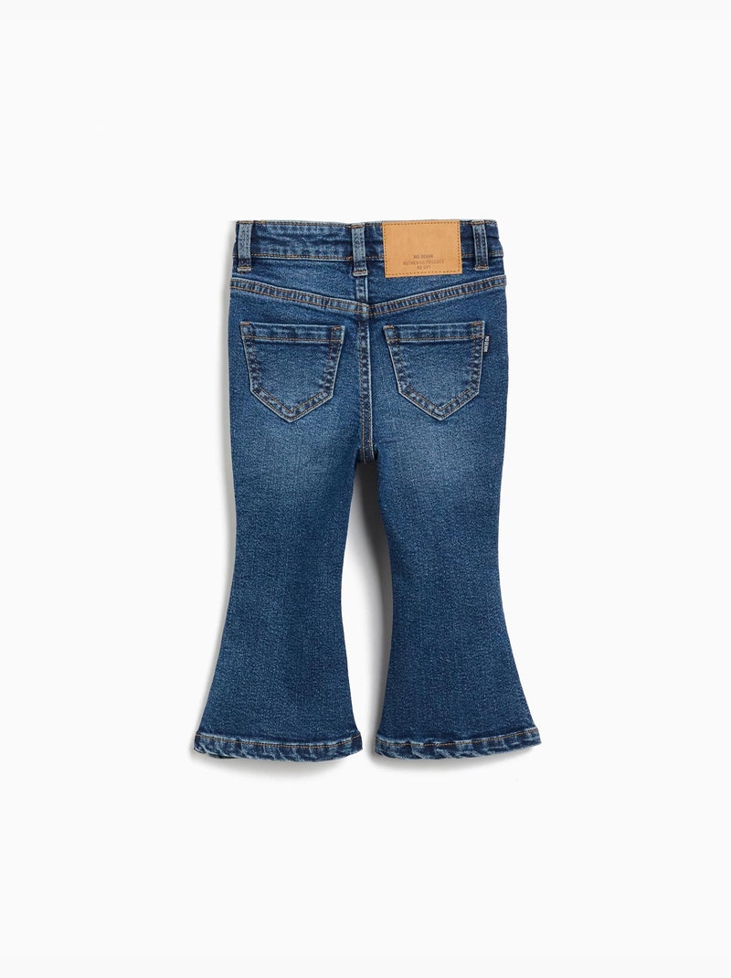 Vaqueros acampanados, MO Fashion Azul - Kiabi