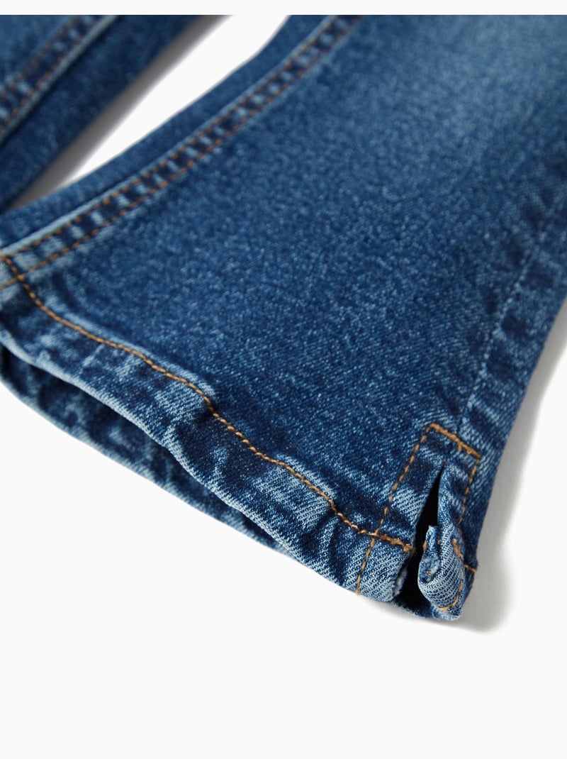 Vaqueros acampanados, MO Fashion Azul - Kiabi