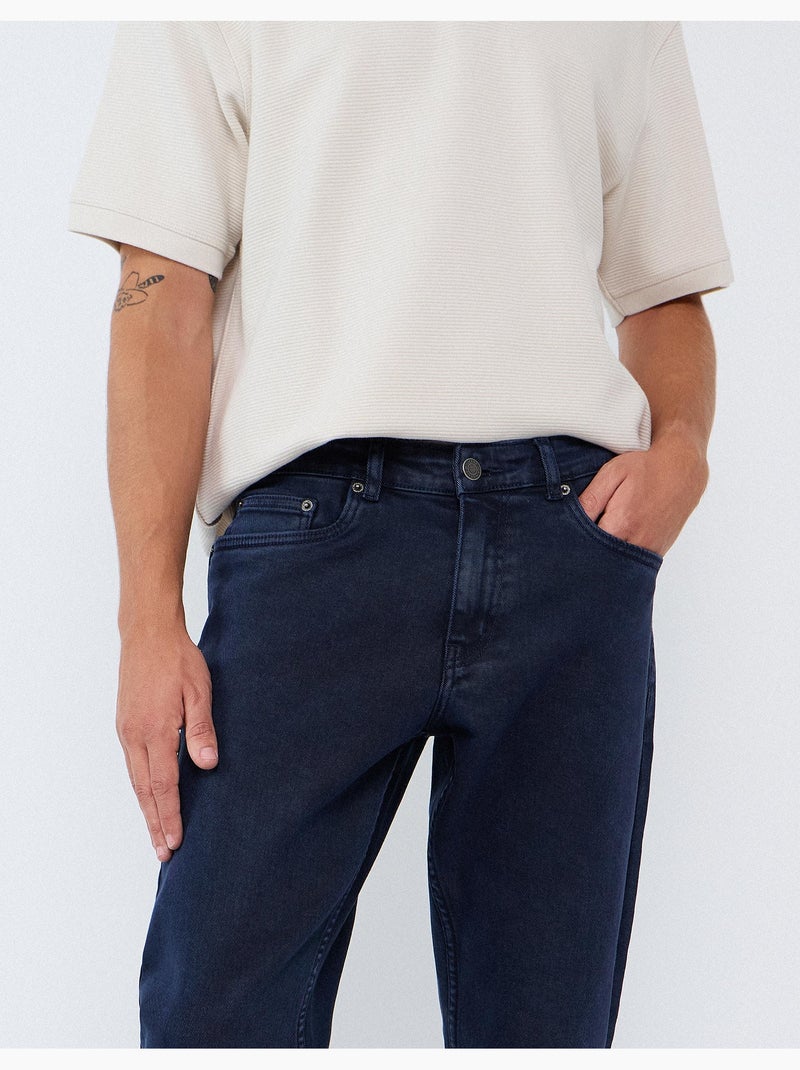 Vaqueros ajustados, mo fashion Azul - Kiabi