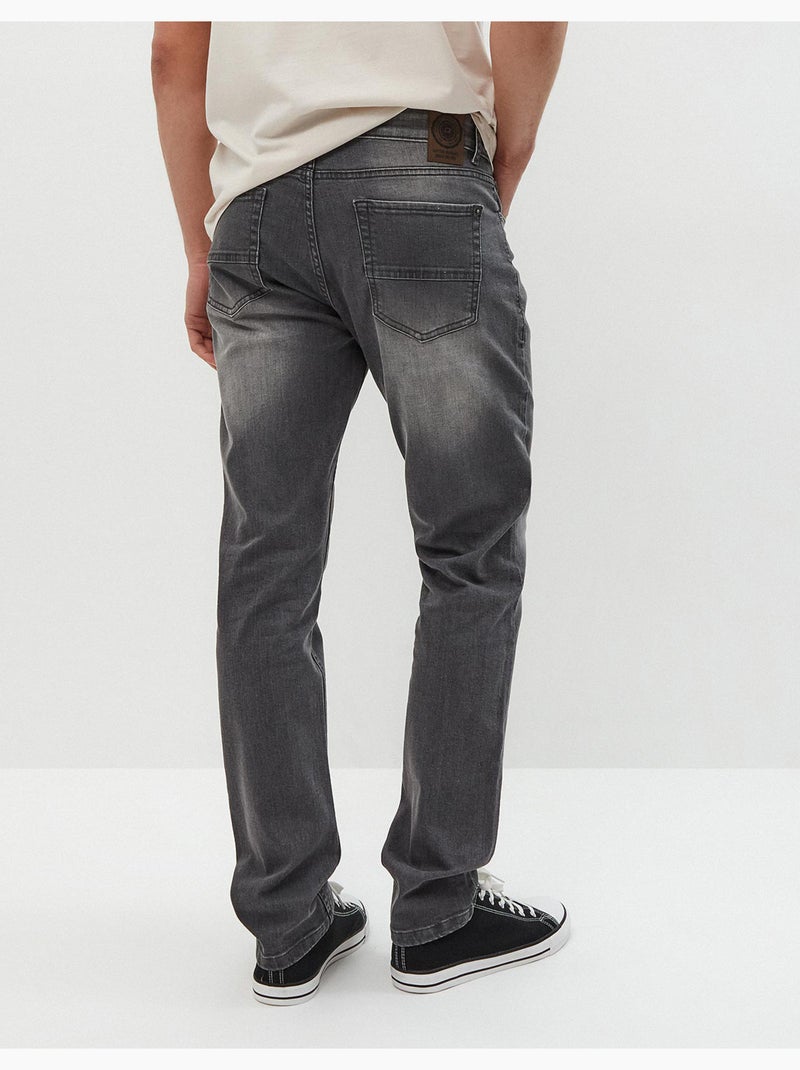 Vaqueros ajustados, MO Fashion Gris - Kiabi