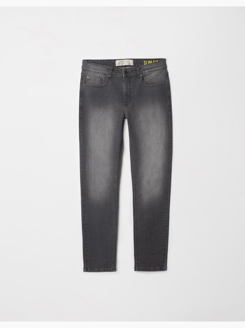 Vaqueros ajustados, MO Fashion Gris - Kiabi