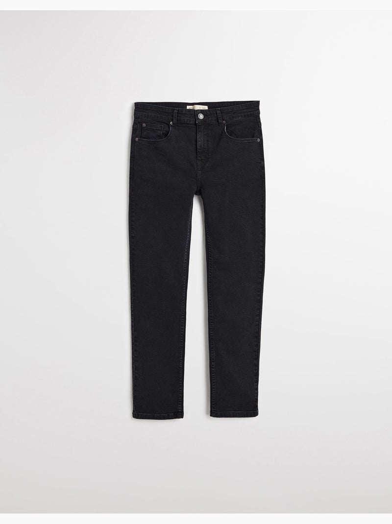 Vaqueros ajustados, mo fashion Negro - Kiabi
