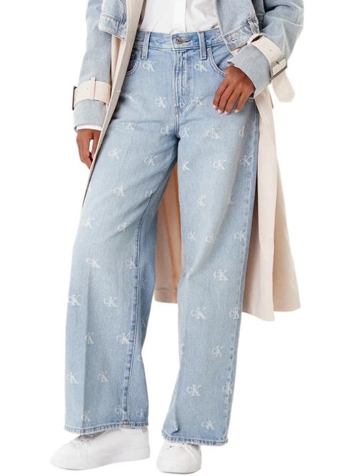 Vaqueros Anchos Calvin Klein Jeans para Mujer - Kiabi