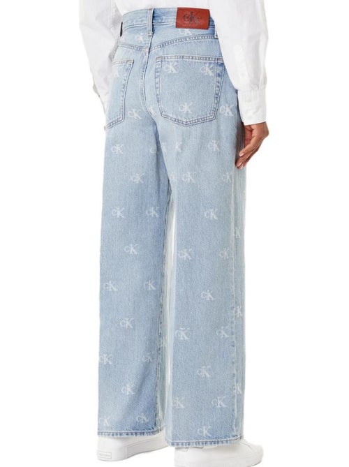 Vaqueros Anchos Calvin Klein Jeans para Mujer - Kiabi